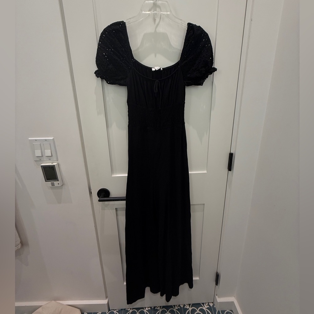 Black Wide Leg Jumpsuit